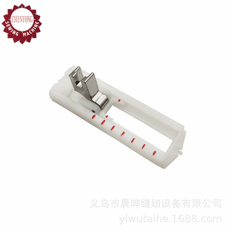 家用缝纫机锁扣眼压脚锁眼压脚扣眼压脚缝纫机压脚828N-L锁眼压脚