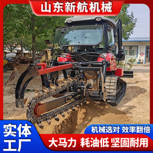 农田开沟机 高标农田建设管道开沟 农田喷灌挖沟机 拖拉机配套的