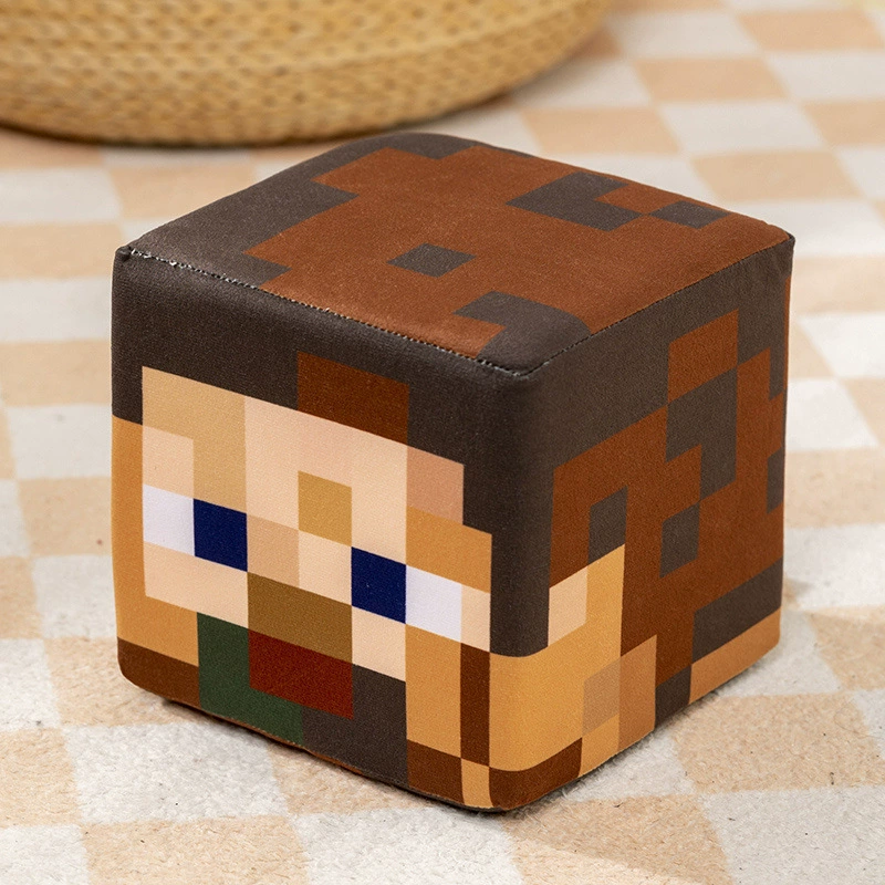 Minecraft, моя мировая коробка, кукольная подушка, игровое периферийное поролоновое место, коробка TNT плюшевые игрушки
