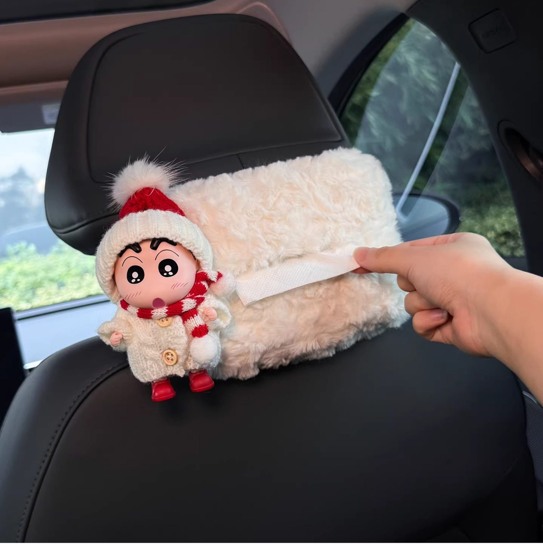 Xiaoxin Car Tissue Box, 2026 New Model, Hanging on the Rear Headrest of the Car, High-End Style for Goddesses