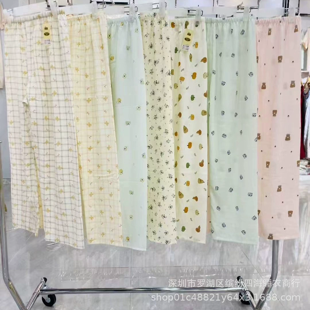 Облака хлопчатобумажные женские пижамы