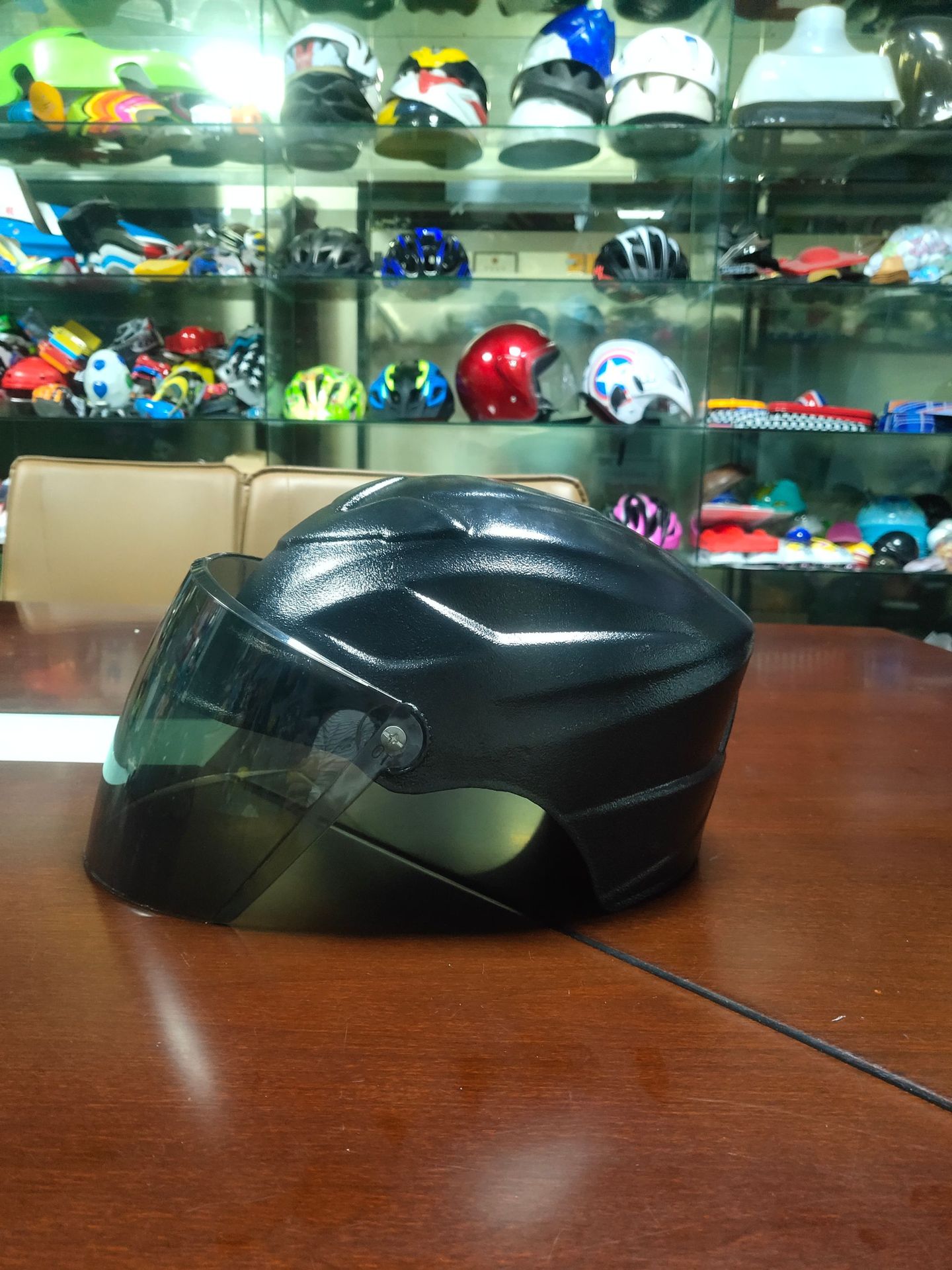 儿童摩托车头盔 速滑头盔 摩托车头盔 PC吸塑头盔 成人电动车头盔