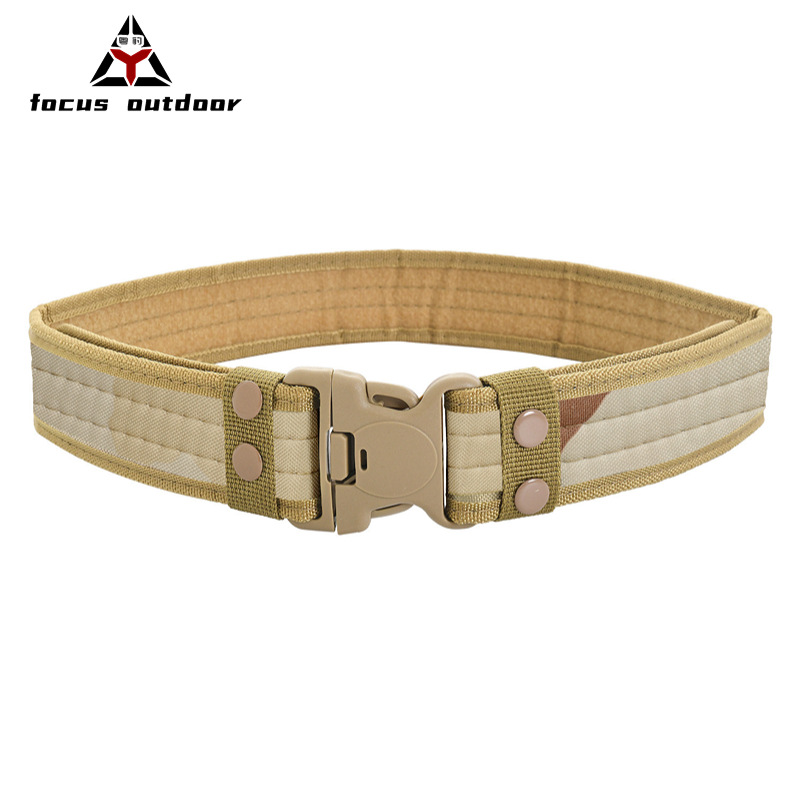 Deportes al aire libre suministros fijo vinculante cinturón de material EVA ventiladores militares camuflaje táctico cintura sello cinturón exterior