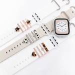 Apple, ремешок для часов, украшение, универсальные силикагелевые часы