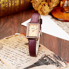 新款长方形女韩国时尚潮流皮带女表防水时装女士表