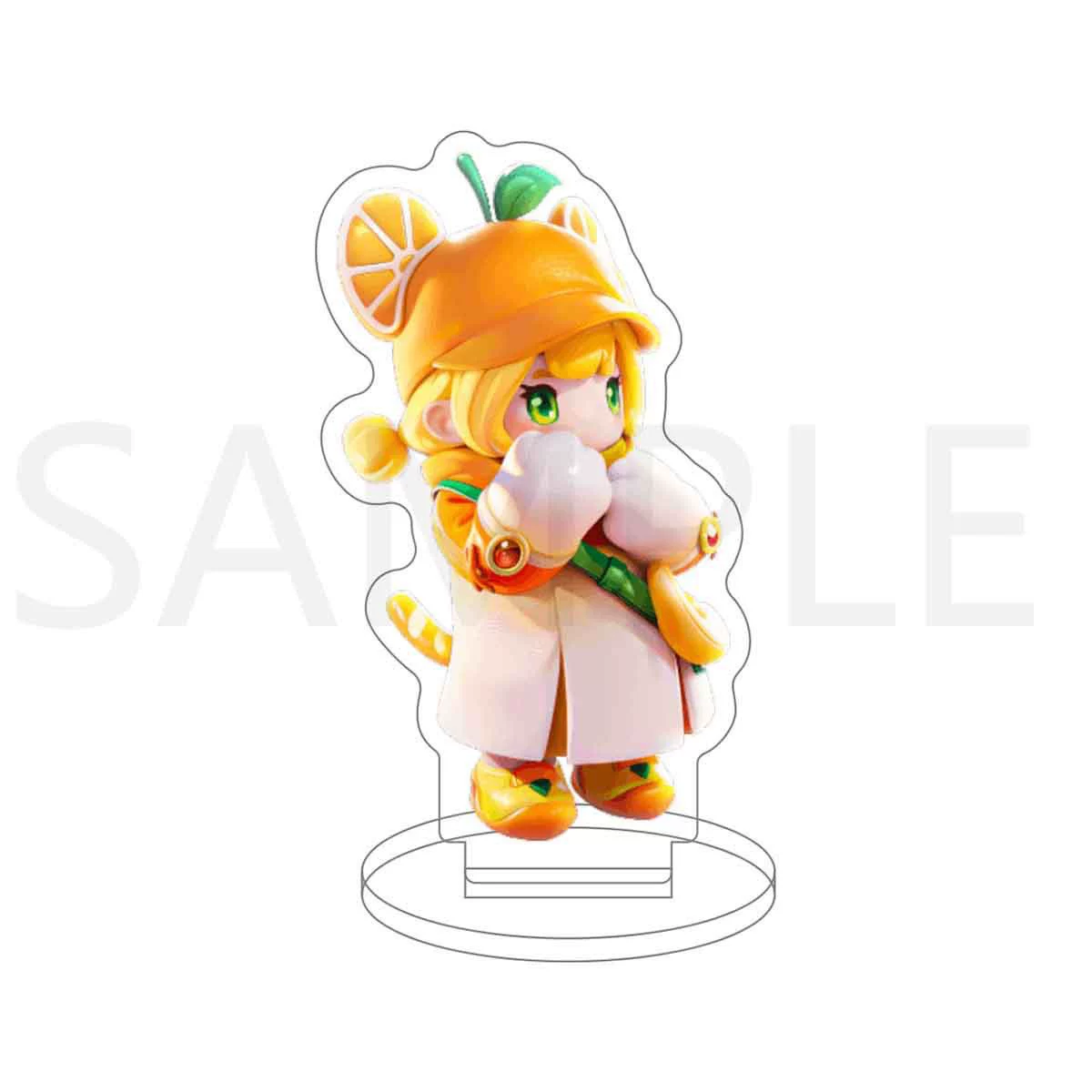 Игровые периферийные аксессуары Yuanmeng Star Acrylic Movement Xiaoli Cute Cartang Manpan Показывают Сладкий Оранжевый Meow Sun Shangxiang