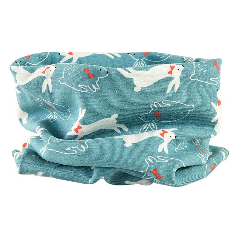 Детский шарф нагрудник для шеи осенью и зимой ветрозащитный теплый детский чехол для шеи