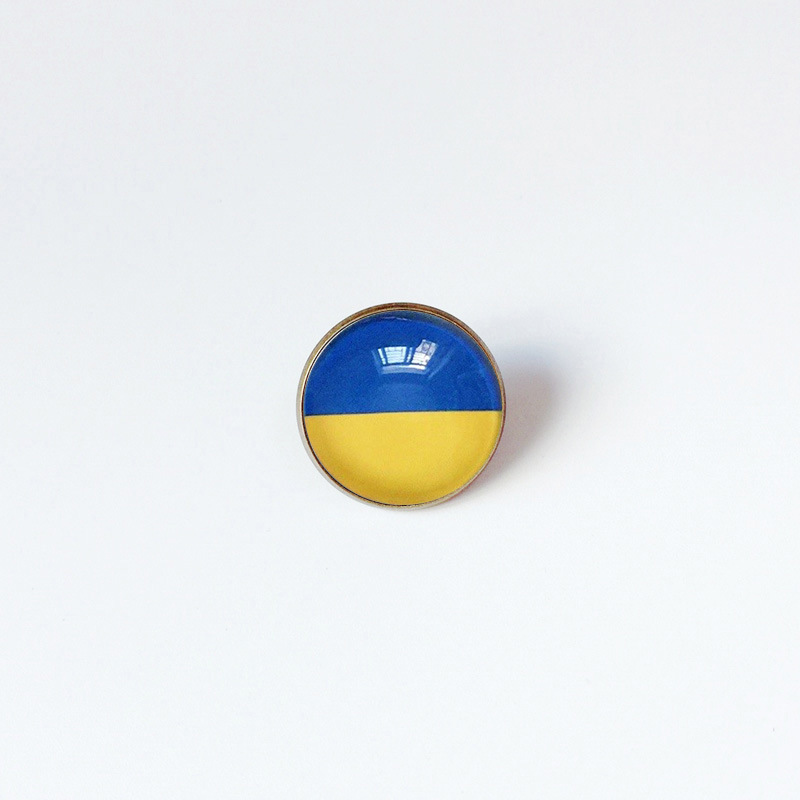 国旗胸针-乌克兰