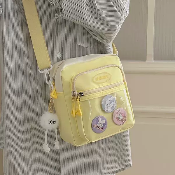 Elementary school student travel bag, cute shoulder bag for girls, stylish small backpack for older children, children's crossbody bag