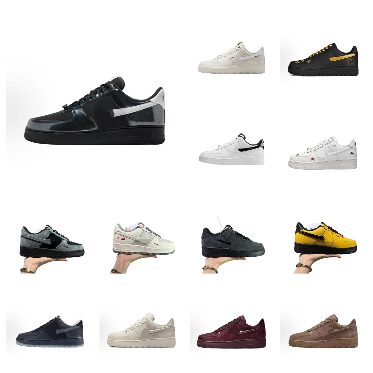 跨境高品质Aar Force1防滑耐磨透气百搭透气经典低帮板鞋男女同款