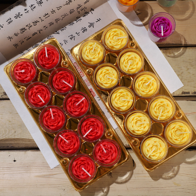 Factory direct supply Yuantong Buddhist supplies 8-hour butter lamp Buddha's eternal lamp Buddhist lamp wholesale household aromatherapy