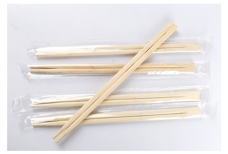 伟迅一次性筷子批发透明膜OPP双生筷餐厅外卖筷子厂家一次性竹筷详情12