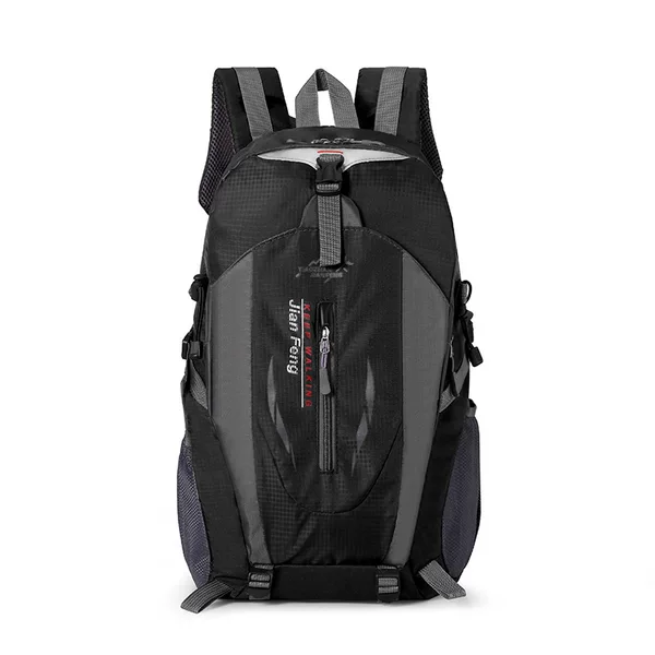 Men's new nylon backpack 40L outdoor large-capacity travel bag outdoor sports mountaineering bag hiking backpack