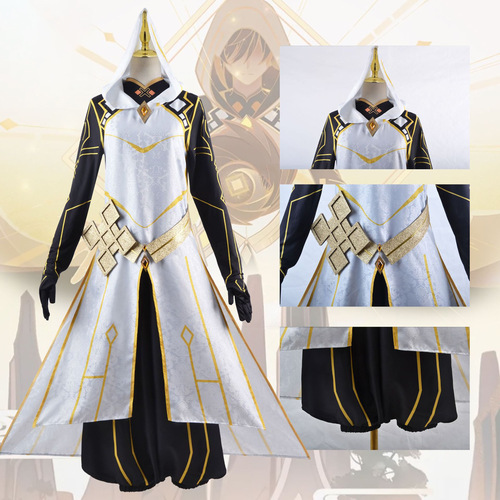 Original God cos suit Zhongli God costume cos Morax full set cosplay game costume cosplay