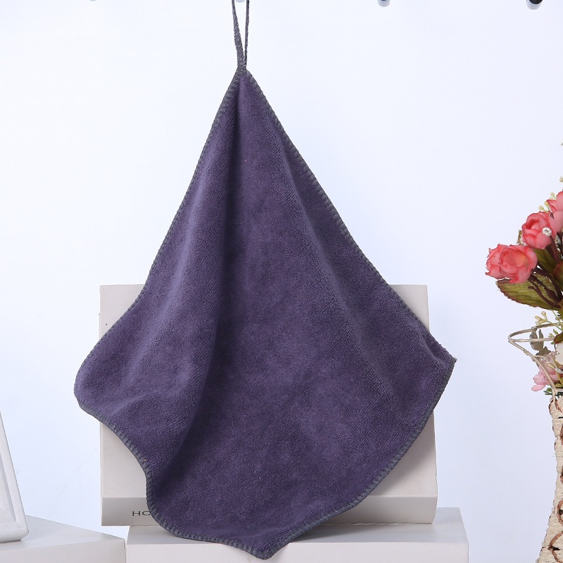 Microfibra pequeña toalla toallas cuadradas toallas para limpiar las manos sudor toallas cuadradas absorbentes de agua toallas blancas para niños regales pañuelos