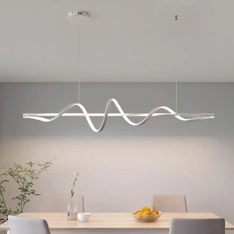 Iluminación de lámpara de bar nórdica moderna de comedor minimalista italiana lámpara de estilo minimalista