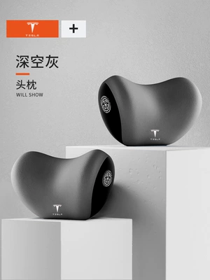 Lumbar Support Waist Support — Waist support - teslas-special-model-deep-space-color-pair-of-headrests