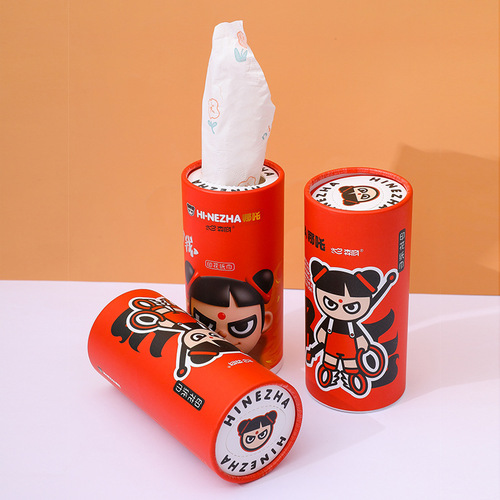Authentic License Nataku Print Tissue Carton Car Tissue Holder with Printed Tissue Car Carton