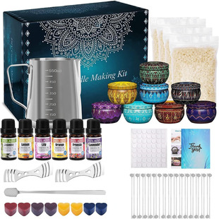 Scented Candle DIY Kit Soy Wax Handmade DIY Production Amazon DIY Candle Kit Cross-Border Set