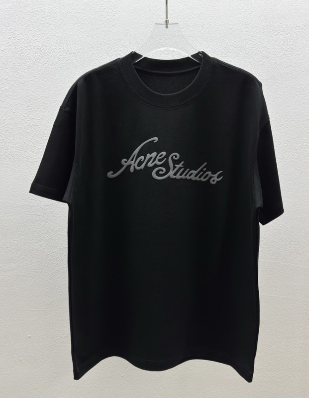 クロスボーダー 25ss ニッチトレンドブランド AC ホエイパウダー ラブレターシリーズ 1996 レター インクジェット 半袖 男女兼用|undefined