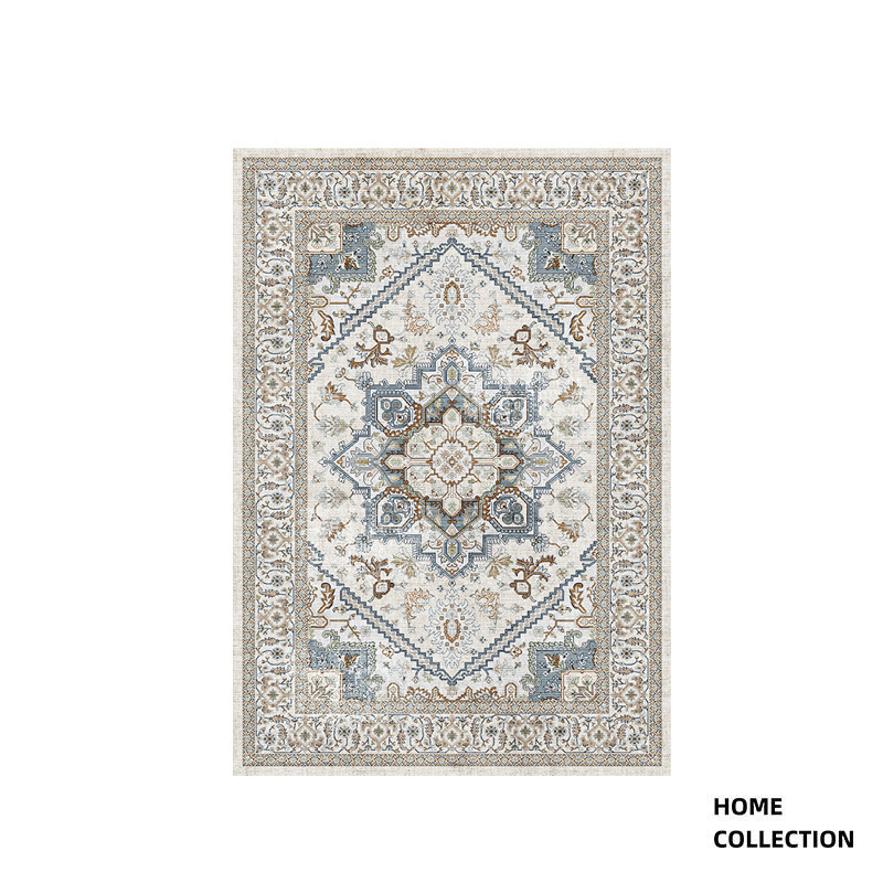 Nordic Ethnic Style Moroccan Persian Carpet Living Room Bedroom Bedside Mat American Country Retro Turkish Carpet