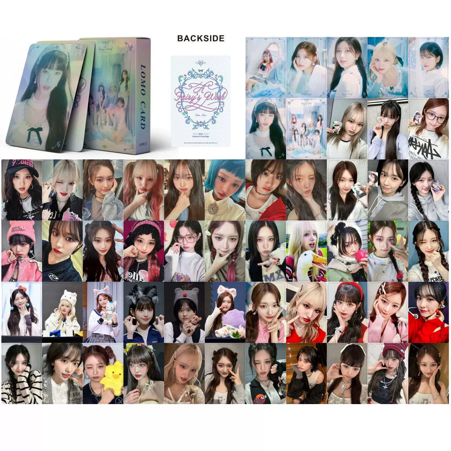 Ive Integration Link 54 коробки карты IVE маленькая карточка Чжан Юаньин collection Card REI фото карта альбом периферийные устройства