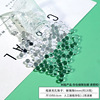 比彩 Bottle beads pure white imitation pearl macaron bead glass beads DIY dripping adhesive mobile phone accessories material