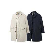 儒孟日系户外中长款夹棉棉衣外套男冬季新款加厚保暖防风棉服风衣