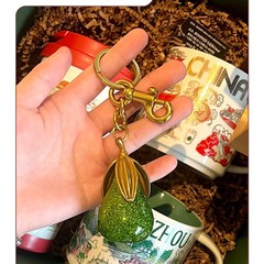 永不分梨樹脂アクセサリーキーホルダー手作りカバンカップル創意プレゼント可愛いネットレッド