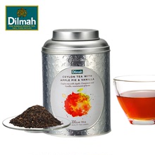Dilmah迪爾瑪蘋果味香草紅茶200g 果香紅茶 水果茶 錫蘭紅茶茶葉