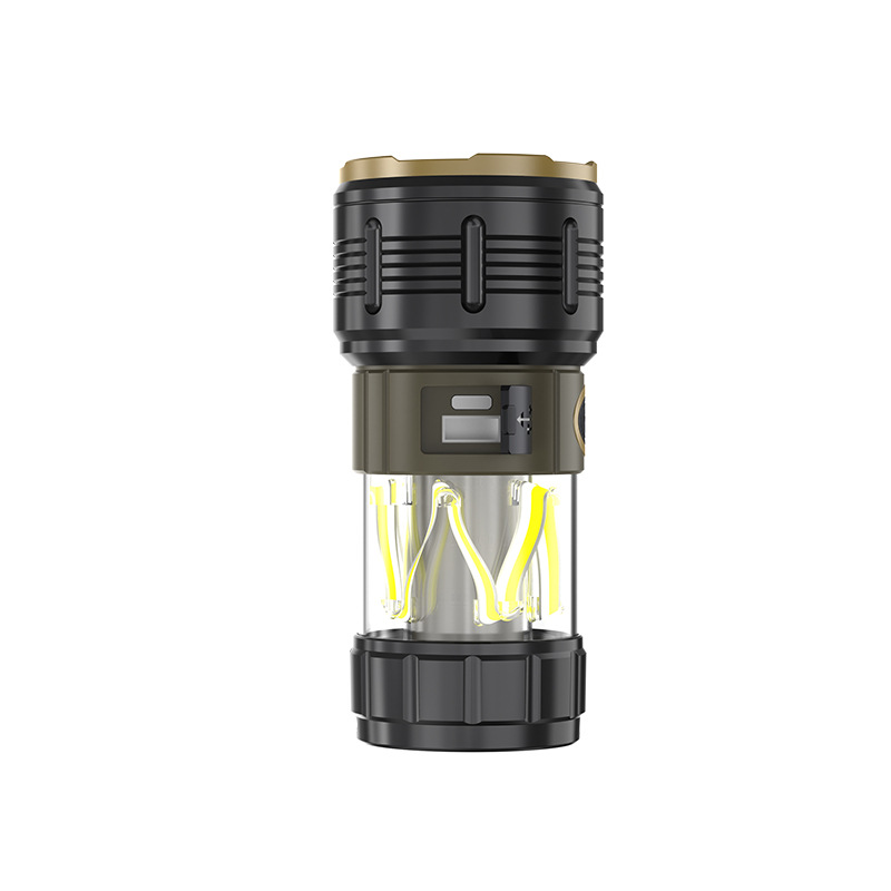 Lintera de alambre de tungsteno transfronteriza al aire libre ambiente portátil lámpara de camping luz de iluminación de patio transparente inteligente