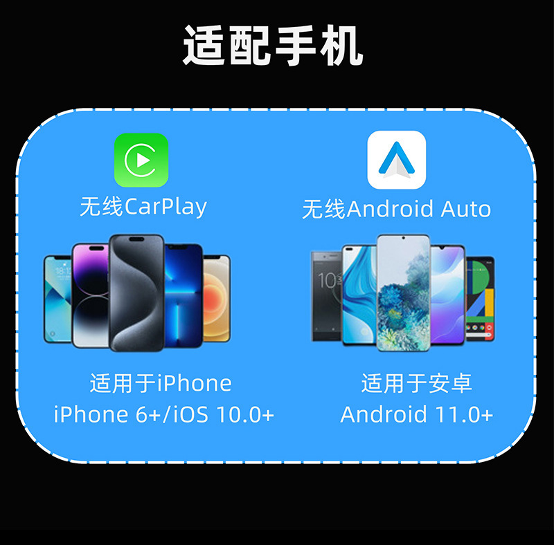 Honda Accord Civic Crv Dedicated Carplay Wireless Conversion Box, No Installation Required, High-Definition Screen Projection, Can Be Shipped on Behalf of Others