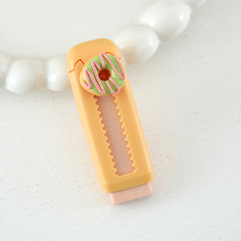 Pull-and - pull goma limpia sin marcas de dibujos animados de alto valor facial borracha retráctil borracha de lápiz reemplazable