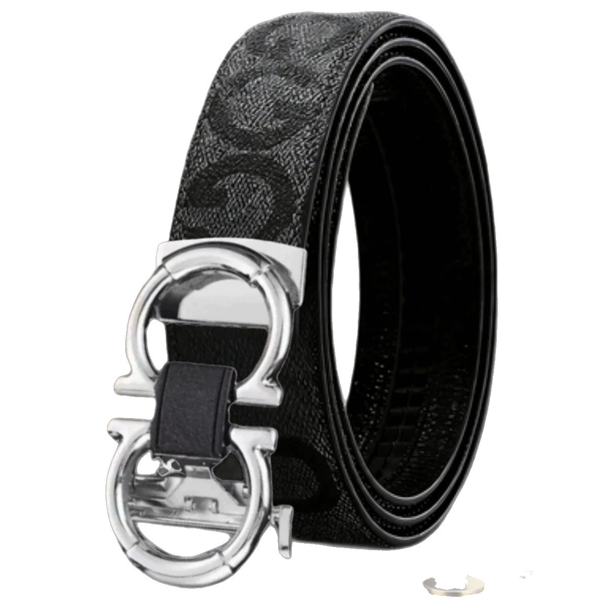 Cinturón de hombre 8 cinturón de hebilla automática de alta calidad duradero de negocios de moda de mediana edad joven pantalones de moda cinturón regalo para niños