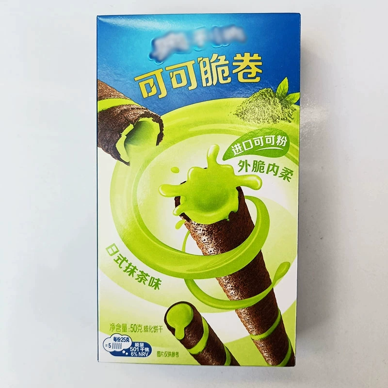 Сэндвиджик-бисквит с оригинальным шоколадом Cup Cocoa Crisp Roll Ollie Whole 97 г Белый персик улун
