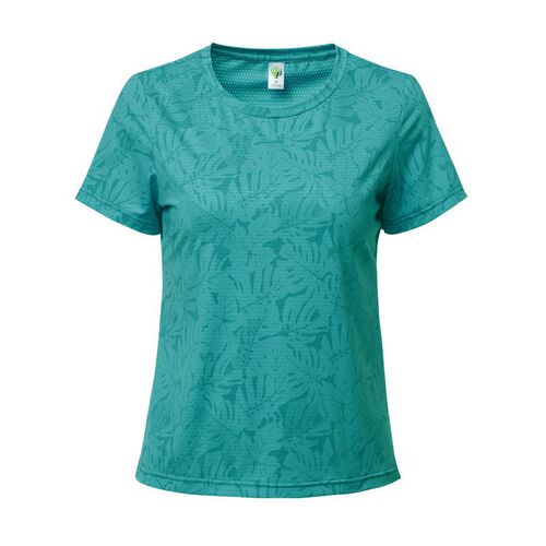 100% high-quality mom's round collar, short-sleeved T-shirt, women's summer new printed fashion casual sports shirt, large size