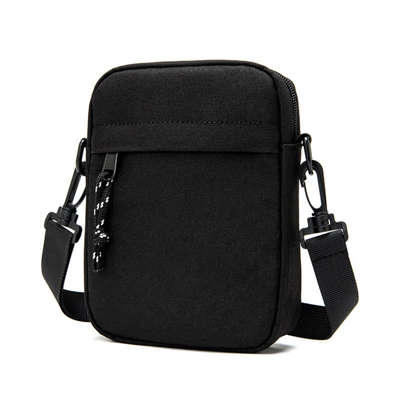 New Waterproof Men's Crossbody Bag Oxford Cloth Portable Student Shoulder Small Hanging Bag Trendy Brand Mini Shoulder Bag Spot