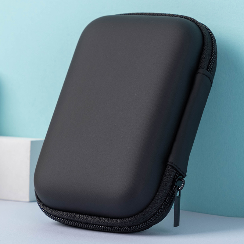 Cable de datos multifuncional cargador U disco bolsa de almacenamiento Eva auriculares bolsa de almacenamiento bolsa de disco duro móvil bolsa de cremallera image 15