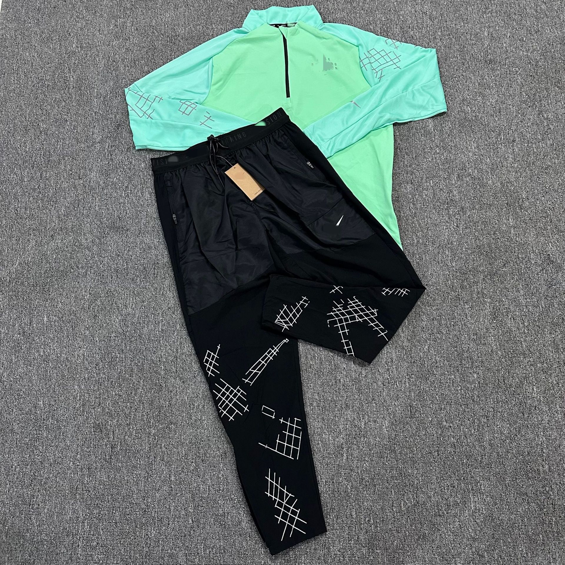 Nike Set 2-Piece Green Black