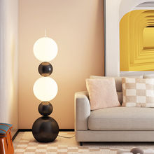 %v意大利设计师中古艺术葫芦落地灯包豪斯客厅卧室沙发旁立式墙角