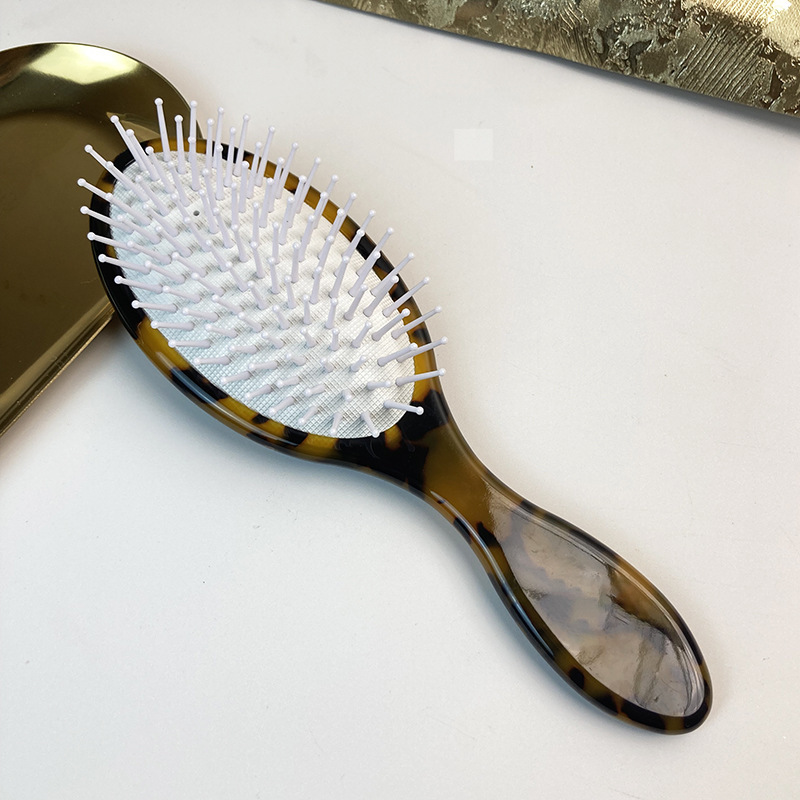 中号クロスボーダー欧米美髪エアバッグ櫛楕円系酢酸板材エアクッション櫛女性スタイル櫛マッサージカール櫛|undefined