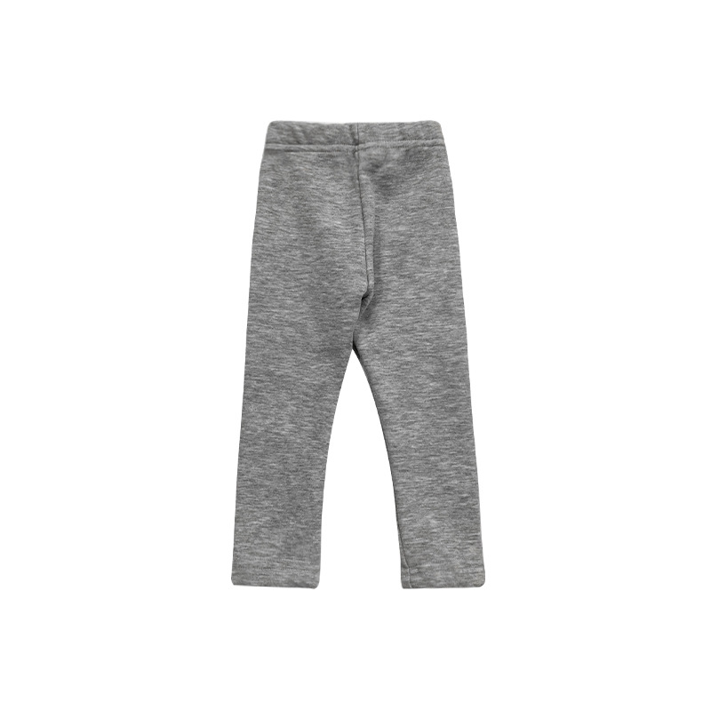 Leggings para bebé con forro polar integrado, pantalones térmicos sin costuras para niños de invierno, ropa de otoño e invierno para niñas, pantalones para bebé, algodón puro, agradable para la piel.