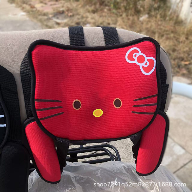 Cat Electric Tricycle Rear Seat Seat Child Safety Belt Twin Anti-fall Safety Belt Battery Car Fixed Strap Baby