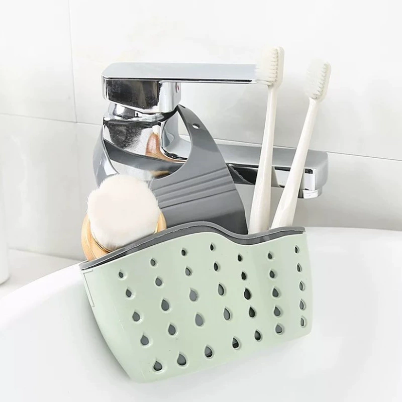 Hanging organiser, hygienic drying rack, sponge storage bag, storage system