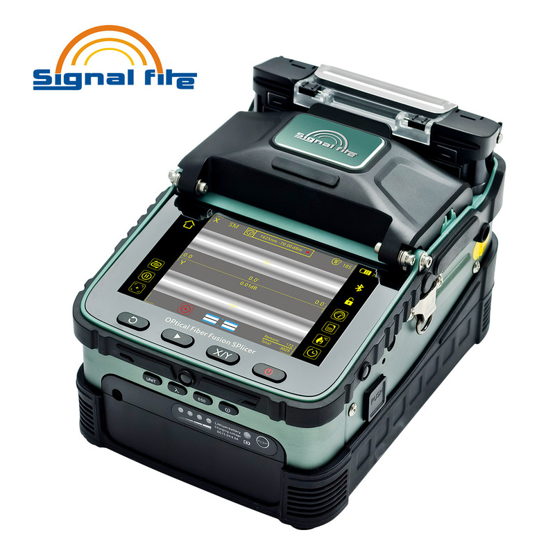 Signal Fireai-6A+ Export Fiber Optic Fusion Splicer with Six Motors and Tool Box Signal Fireai-6A+ Export Fiber Optic Fusion Splicer with Six Motors and Tool Box