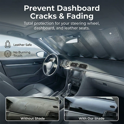 Sun shade protection and heat insulation cover