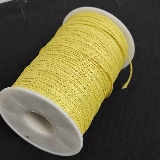 Kevlar Aramid Braided Line Aramid Iron Plate Hook Rope Sea Fishing Hand Hook Line Fishing Aramid Anti-bite Rope