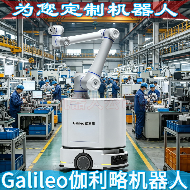 伽利略工业智能扫地机器人 六轴工业机器人 机械臂工业机器人