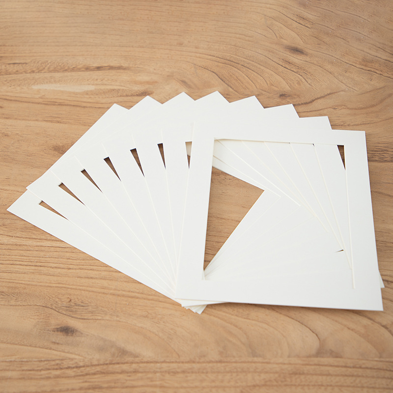 Caryboard manufacturers wholesale photo frame photo wall lined with white cardboard custom mounted 7810 inch 1216 inch A4A34K8K