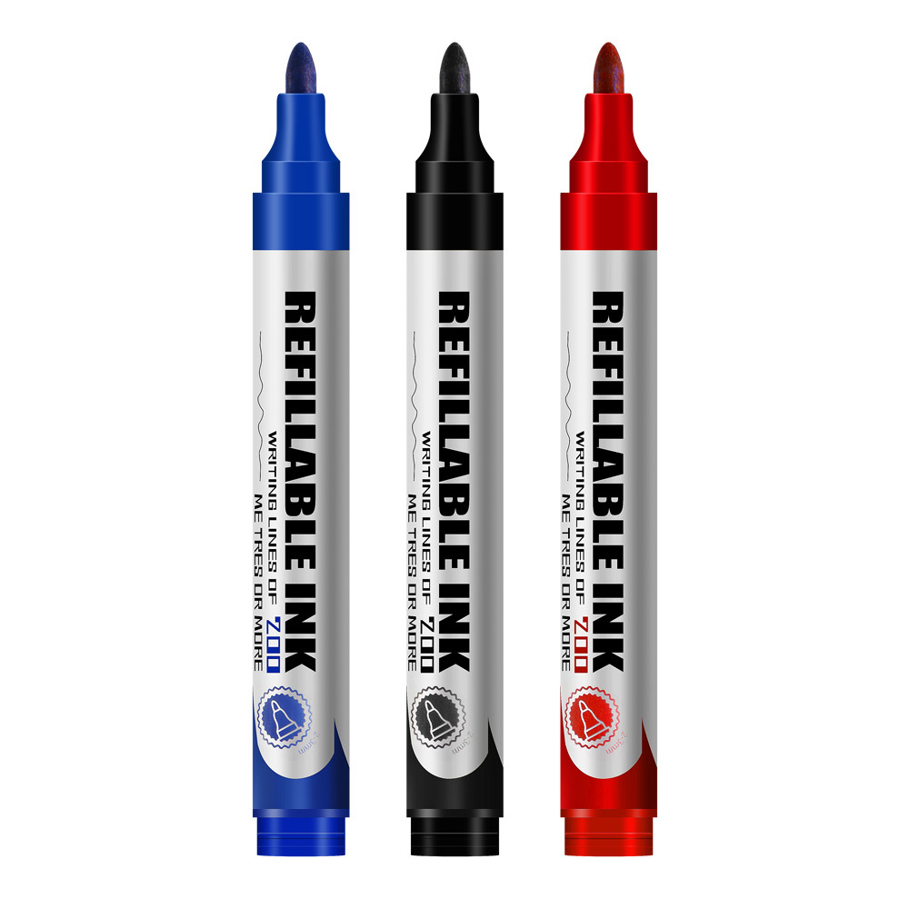 marcado de tinta de gran capacidad marcado de aceite de flujo rápido seco no borrable impermeable marcado de cabeza grande al por mayor